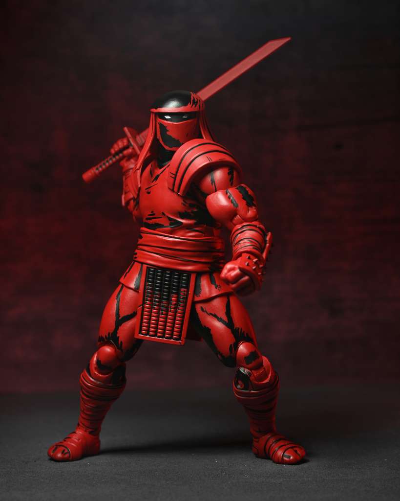 Neca Teenage Mutant Ninja Turtles Mirage Red & Black Foot Enforcer