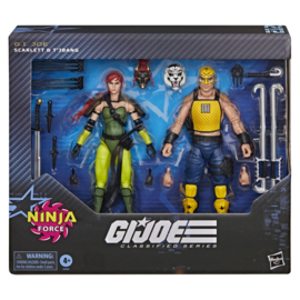 G2046 G.I. Joe Classified Series #212, Ninja Force Scarlett and T'Jbang