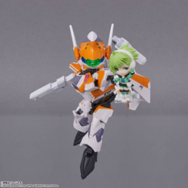 Macross Delta Tiny Session VF-31E Siegfried (Chuck Mustang Use) with Reina Prowler - Pre order