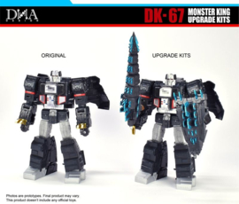 DNA Design DK-67G Megazauron Monster King Upgrade Kit