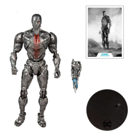 McFarlane Toys AF Justice League Cyborg (Helmet)