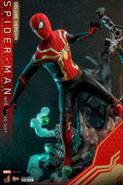 HOT909813 Spider-Man: No Way Home Movie Masterpiece 1/6 Spider-Man (Integrated Suit) Deluxe Ver.