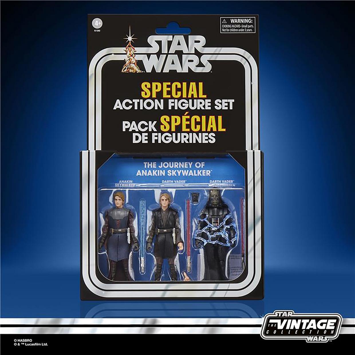 G1282 Star Wars The Vintage Collection Anakin Skywalker 3-Pack