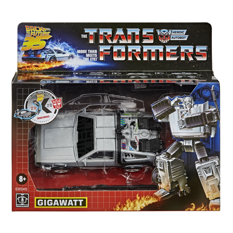 E8545 Transformers x Back to the Future Delorian