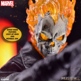Mezco Light Up 1/12 Ghost Rider & Hell Cycle - Pre order