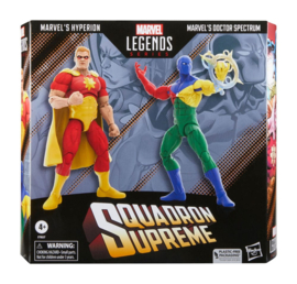 F7037 Marvel Legends Squadron Supreme 2-Pack Marvel's Hyperion & Marvel's Doctor Spectrum