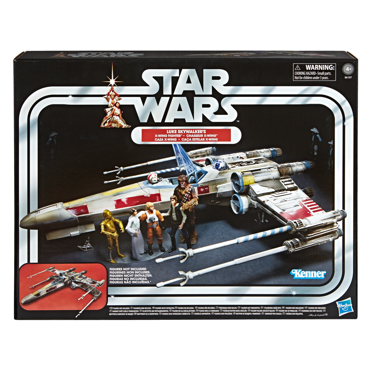 E6137 Star Wars The Vintage Collection Luke Skywalker Red 5 X-Wing Fighter