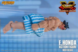 Street Fighter V Champion Edition Action Figure 1/12 E. Honda Nostalgia Costume