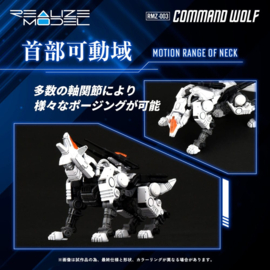 Takara Zoids Plastic Model Kit 1/100 RMZ-003 Command Wolf - Pre order