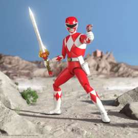 Super7 Mighty Morphin Power Rangers Ultimates AF Red Ranger