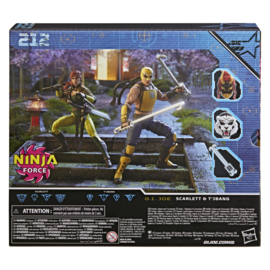 G2046 G.I. Joe Classified Series #212, Ninja Force Scarlett and T'Jbang