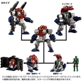 Takara Tomy Diaclone DA-115 Powered System Set <Battles Caliber>