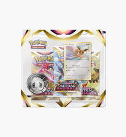 Pokémon TCG Sword & Shield 10 Astral Radiance 3-pack Eevee