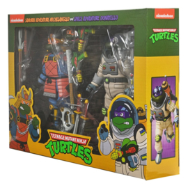 Teenage Mutant Ninja Turtles (Cartoon) 2 Pack Space Adventure & Samurai Turtles - Pre order