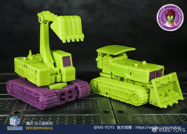 MS Toys MS-B41 Excavator Master + MS-B42 Bulldozer master