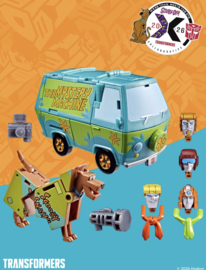G0714 Transformers Scooby Doo Mysterious Prime & Automutt