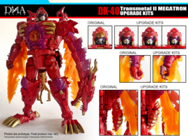 DNA DK-40 Upgrade kit for Transmetal II Megatron