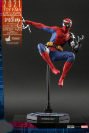 Hot Toys Spider-Man VMAF 1/6 Cyborg Spider-Man Suit 2021 Toy Fair Exclusive