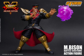 Street Fighter V Arcade Edition Action Figure 1/12 M. Bison Battle Costume