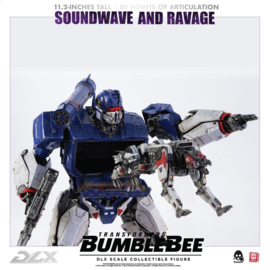 ThreeZero Transformers Bumblebee DLX AF 2-Pack 1/6 Soundwave & Ravage