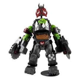 Warhammer 40k Action Figure Ork Meganob with Buzzsaw