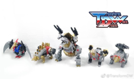 Transform Dream Wave TCW-06 Dinoking Upgrade Set