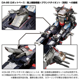 Takara Diaclone DA-98 Ground Dion Reinforcement Unit A