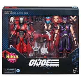 G1177 G.I. Joe Classified Series Cobra Ninjas Slice & Dice