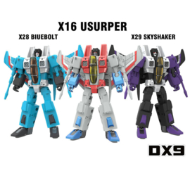 DX9 War in Pocket X16 Usurper X28 Bluebot X29 Skyshaker