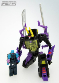 Takara Legends LG-47 Kickback & Clouder/Doubledealer