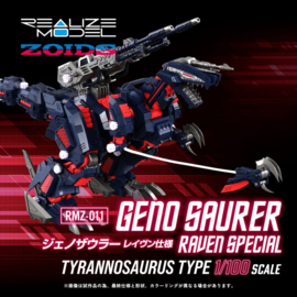 Takara Zoids Plastic Model Kit 1/100 RMZ-011 Geno Saurer Raven Special