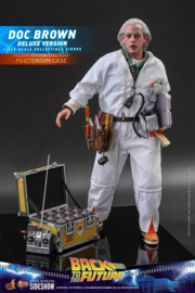 Hot Toys Back To The Future MM AF 1/6 Doc Brown Deluxe Version