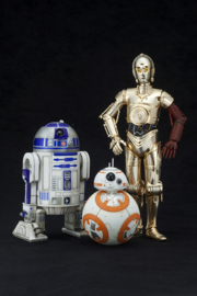 Star Wars ARTFX+ PVC Statue 1/10 R2-D2, C-3PO & BB-8