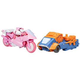 F7829 Transformers Legacy Evolution War Dawn Erial & Dion 2 Pack