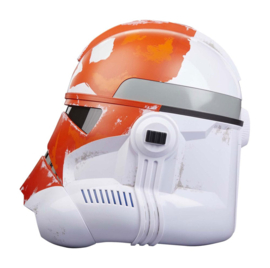 F7943 Star Wars Star Wars: The Clone Wars Black Series Electronic Helmet 332nd Ahsoka's Clone Trooper