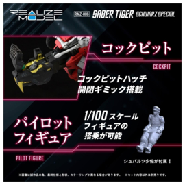 Takara T-Spark Zoids RMZ-006 Saber Tiger Schwarz Special