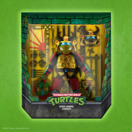 Super7 Teenage Mutant Ninja Turtles Ultimates Leo the Sewer Samurai
