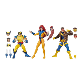 Marvel Legends 80th Ann. 3-Pack X-Men Wolverine, Jean Grey & Cyclops