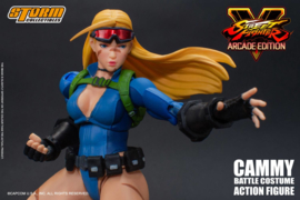 Street Fighter V Arcade Edition Action Figure 1/12 Cammy Battle Costume