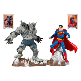 McFarlane Toys DC Multiverse AF Collector Multipack Superman vs Devastator