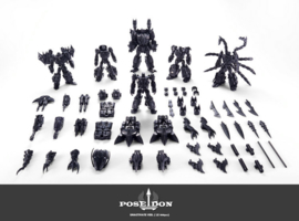 TFC P01-06B Poseidon Unactivated Version Set of 6