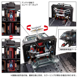 Takara Tomy Diaclone TM-33 Tactical Mover Mobile Fort Panzer <Tactical Grander>