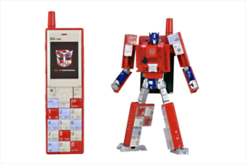 AU X Transformers Infobar Optimus Prime (Nishikigoi)