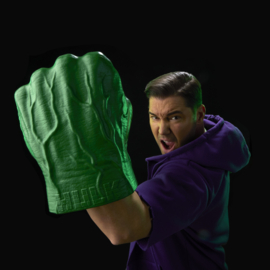 G2053 Marvel Legends Series Incredible Hulk Premium Roleplay Fists with Smash 'N Bash