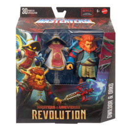 Masters of the Universe: Revolution Masterverse 2-Pack Gwildor & Orko