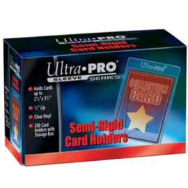 Ultra Pro Semi-rigid card holders (63.5mm x 88.9mm)