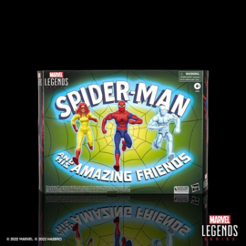 Marvel Legends Spider-Man and His Amazing Friends – Spider-Man, Iceman and Firestar [Import] - Pre order