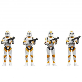 F6985 Star Wars Vintage Collection Phase II Clone Trooper 4-pack