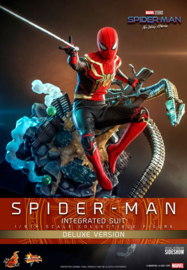 HOT909813 Spider-Man: No Way Home Movie Masterpiece 1/6 Spider-Man (Integrated Suit) Deluxe Ver.