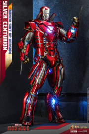 Hot Toys Iron Man 3 MM AF 1/6 Silver Centurion (Armor Suit Up Version) - Pre order